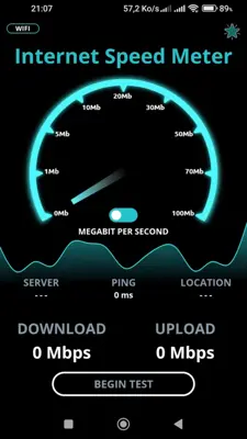 Internet Speed Meter android App screenshot 2